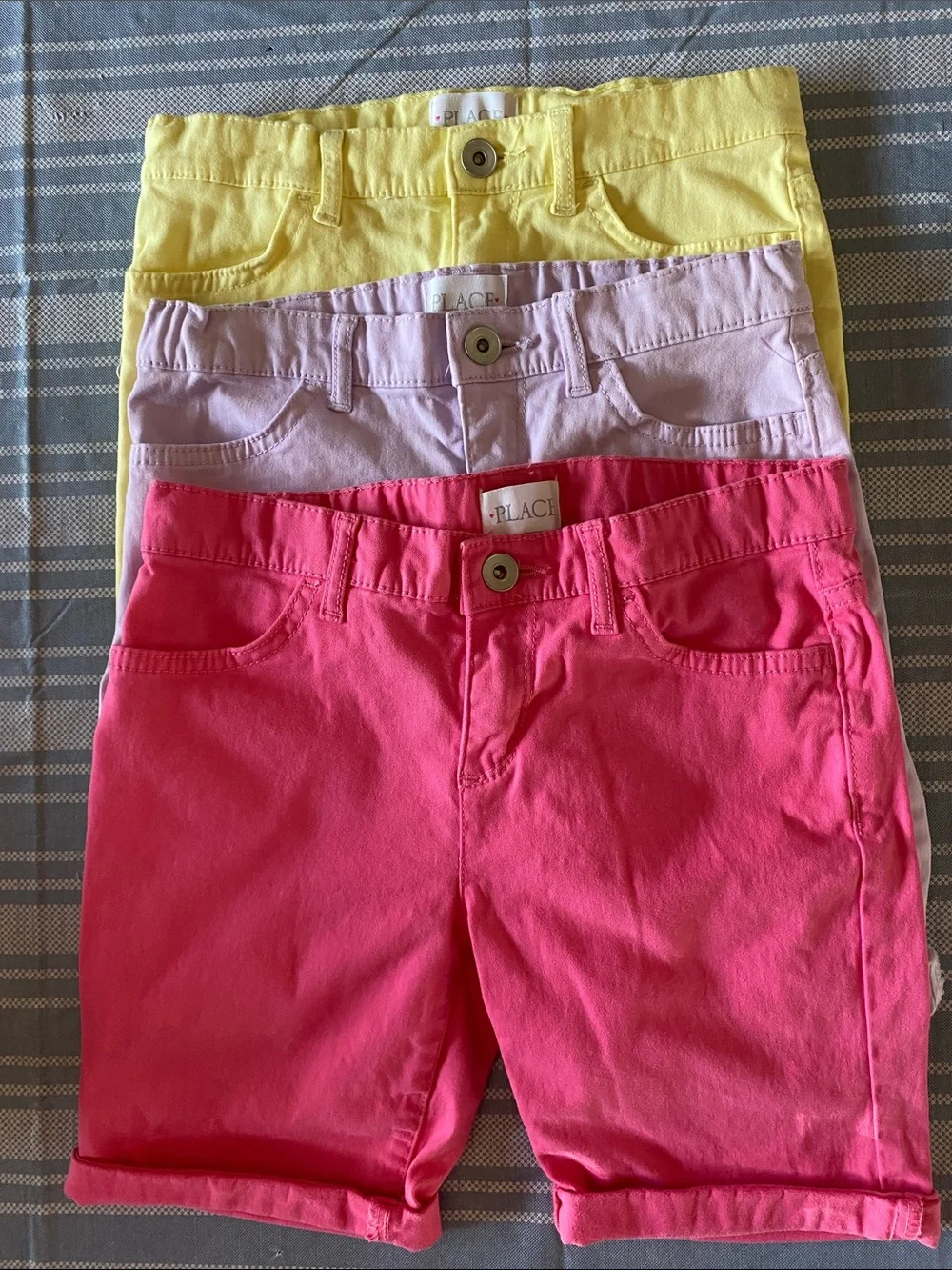 3 Pairs Size 8 Girls Shorts Children’s Place
